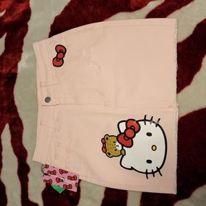 NWT Hello Kitty Pink Skirt Women's size small